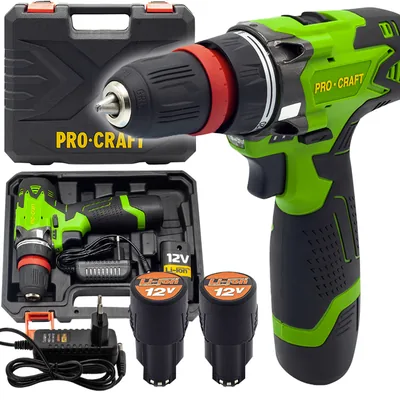 Шурупокрут акум. PRO CRAFT INDUSTRIAL PA-12 DFR