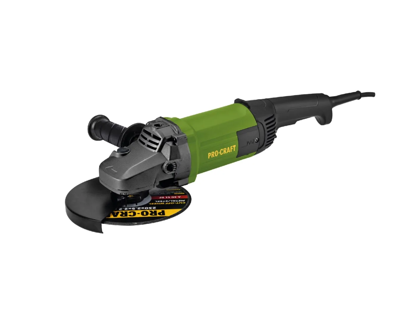 Шліфмашина кутова PRO-CRAFT PW-2600 (Ø 230mm)