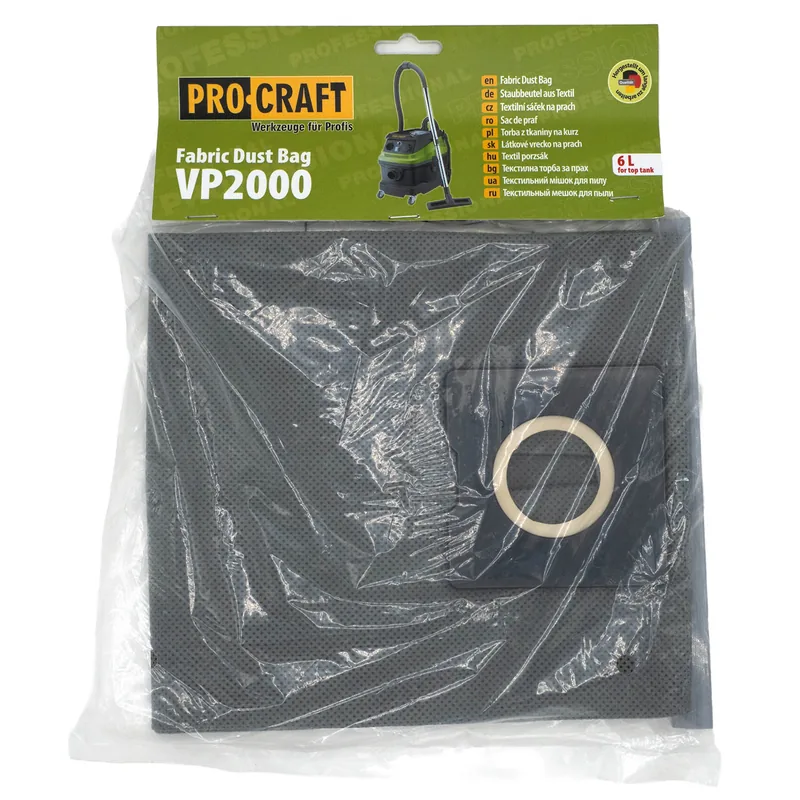 Мішок тканинний верхній PRO-CRAFT для пилососа VP-2000 6л.