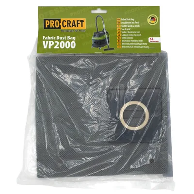 Мішок тканинний верхній PRO-CRAFT для пилососа VP-2000 6л.