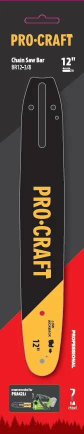 Шина для акум.ланц.пили PRO-CRAFT BR-12-3/8