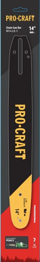 Шина для акум.ланц.пили PRO-CRAFT BR-14-3/8.11