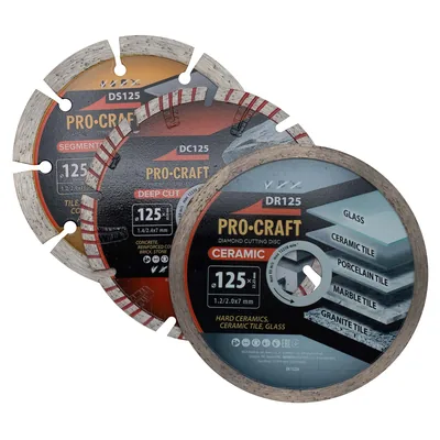 Набір алмазних дисків PRO-CRAFT DS3-125