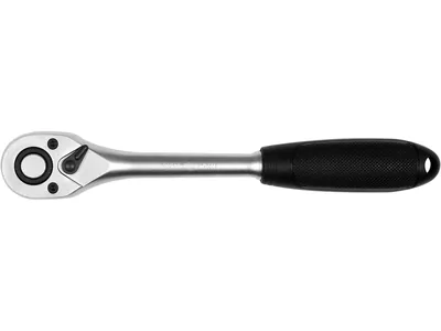 Тріщатка YATO : квадрат M=3/8"(9,5 мм), L=188 мм, платикова ручка