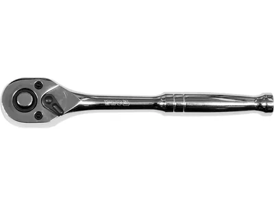 Тріщатка YATO : квадрат 1/4", L= 125 мм, 72T
