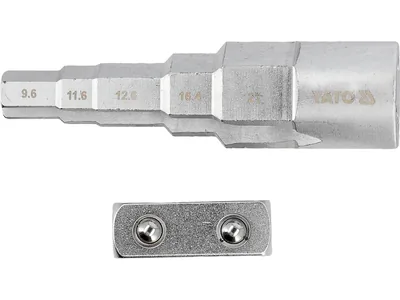 Ключ ступеневий YATO: квадрат 1/2" для головок 3/8", 29/68", 1/2", 21/32", 27/32"