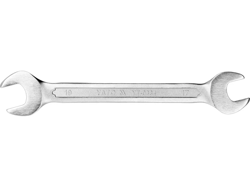 Ключ ріжковий YATO : CrV, М= 17х19 мм, l=220 мм
