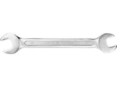 Ключ ріжковий YATO : CrV, М= 17х19 мм, l=220 мм
