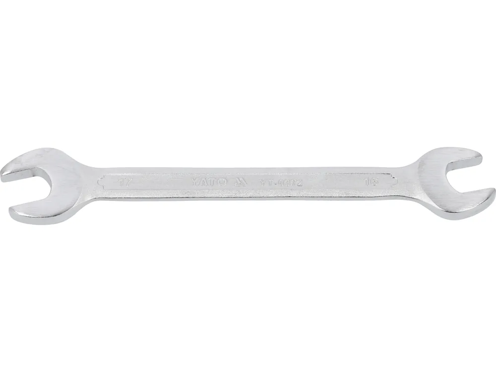 Ключ ріжковий YATO : CrV, М=16х17 мм, l=200 мм