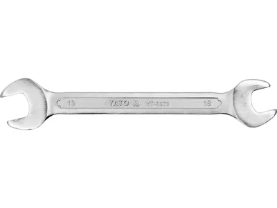 Ключ ріжковий YATO : CrV, М=18х19 мм, l=220 мм