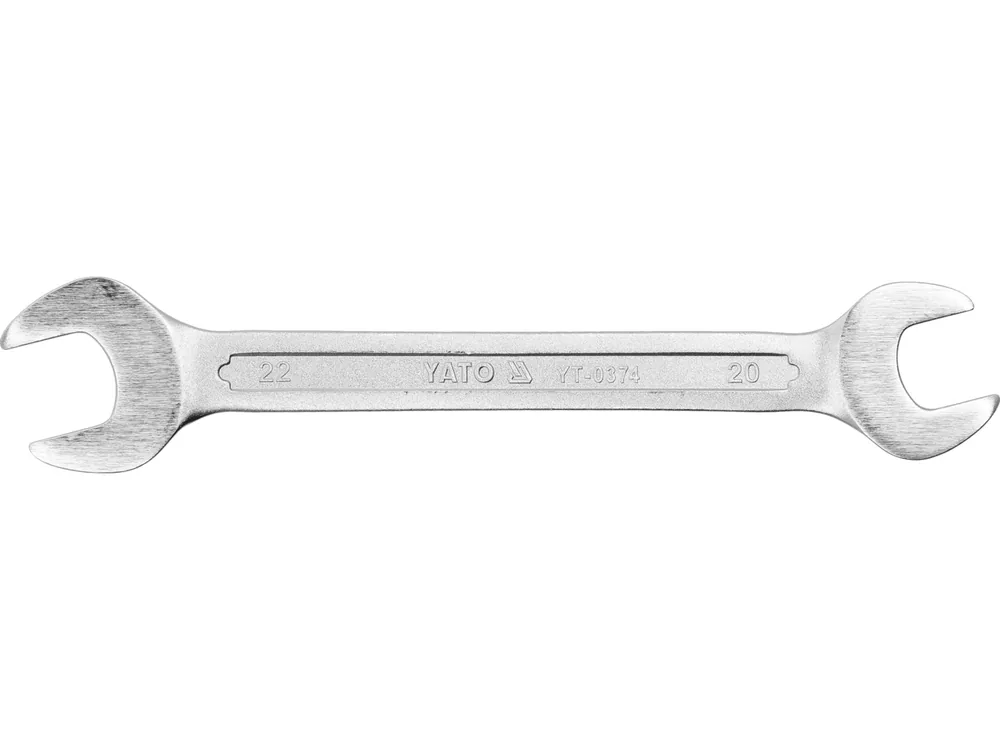 Ключ ріжковий YATO : CrV, М=20х22 мм, l=230 мм