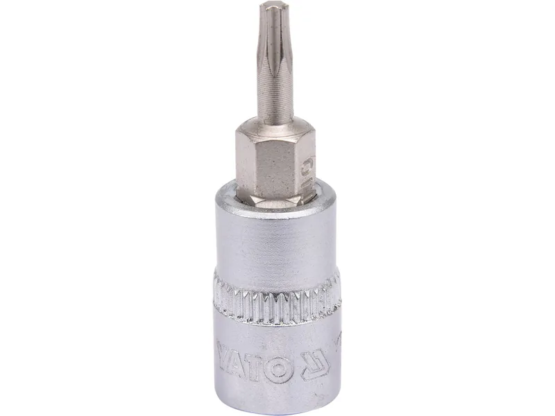 Головка торцева YATO квадрат 1/4 "TORX" Т10, L= 37 мм