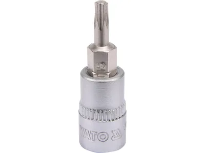 Головка торцева YATO квадрат 1/4 "TORX" Т15, L= 37 мм