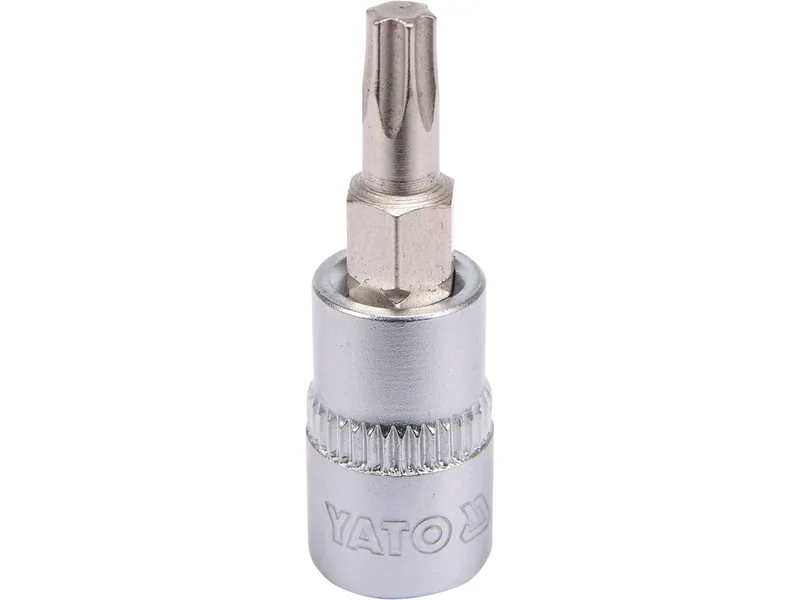 Головка торцева YATO квадрат 1/4 "TORX" Т30, L= 37 мм