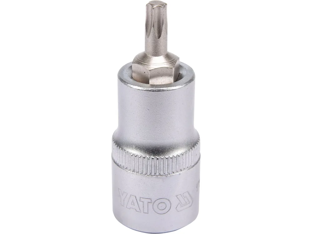 Головка торцева YATO квадрат 1/2 "TORX" Т27, L= 55 мм