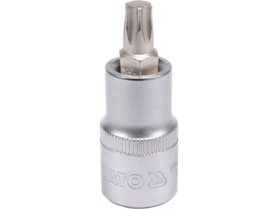 Головка торцева YATO квадрат 1/2 "TORX" Т45, L= 55 мм
