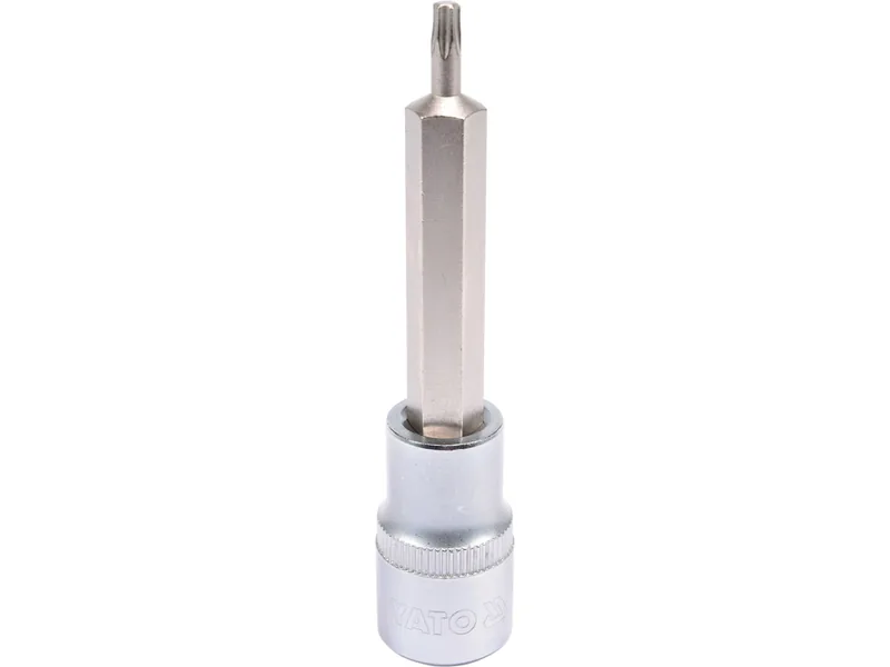 Головка торцева YATO квадрат 1/2 "TORX" подовжена Т20, L= 100 мм