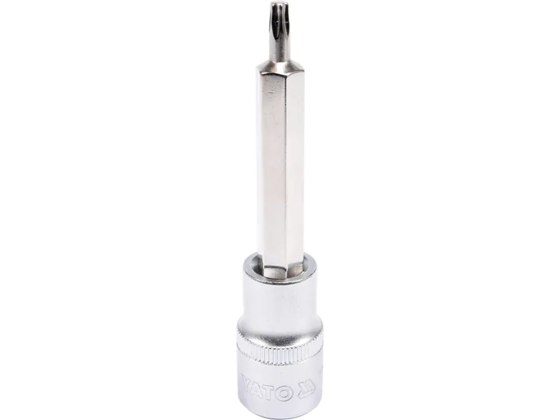 Головка торцева YATO квадрат1/2 "TORX" подовжена Т25, L= 100 мм