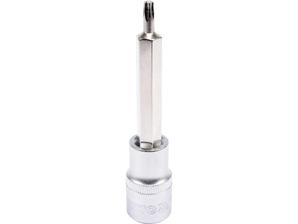 Головка торцева YATO квадрат1/2 "TORX" подовжена Т25, L= 100 мм