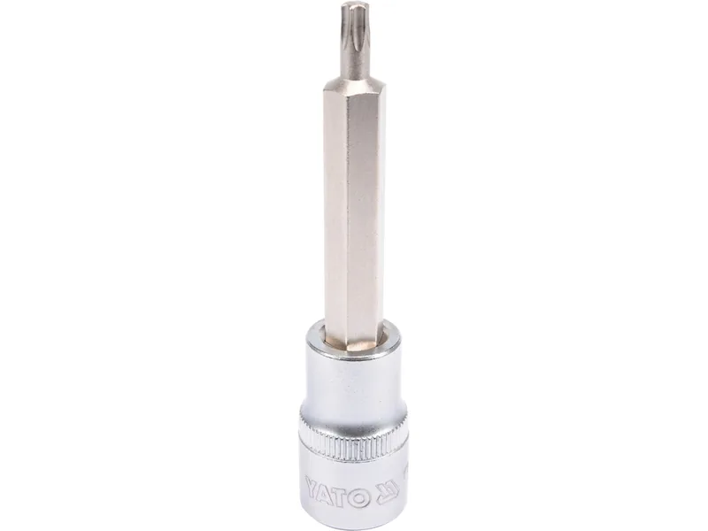 Головка торцева YATO квадрат 1/2 "TORX" подовжена Т27, L= 100 мм