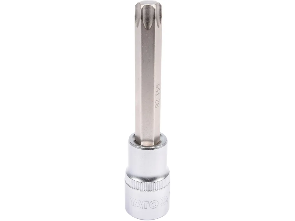 Головка торцева YATO квадрат 1/2 "TORX" подовжена Т55, L= 100 мм