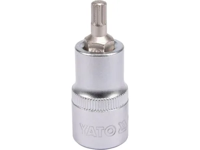 Головка торцева YATO квадрат 1/2 "SPLINE" M6, L= 55 мм