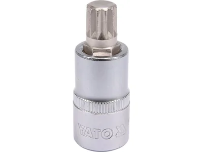 Головка торцева YATO квадрат 1/2 "SPLINE" M12, L= 55 мм