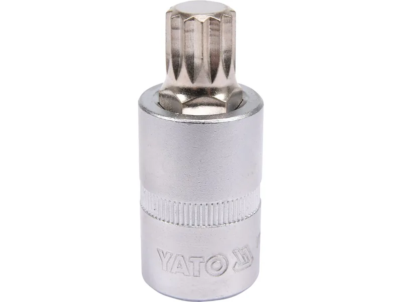 Головка торцева YATO квадрат 1/2 "SPLINE" M14, L= 55 мм