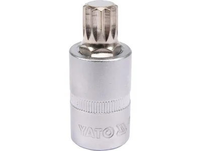 Головка торцева YATO квадрат 1/2 "SPLINE" M14, L= 55 мм