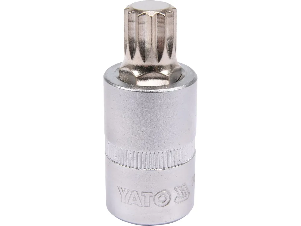 Головка торцева YATO квадрат 1/2 "SPLINE" M14, L= 55 мм