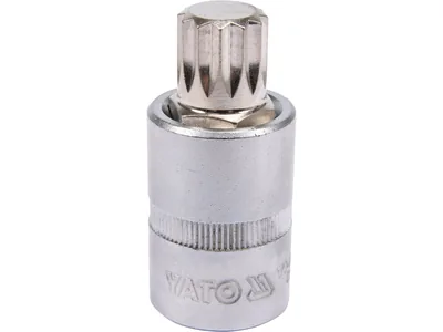 Головка торцева YATO квадрат 1/2 "SPLINE" M16, L= 55 мм