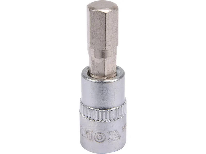 Головка торцева YATO квадрат 1/4 HEX M7, L= 37 мм