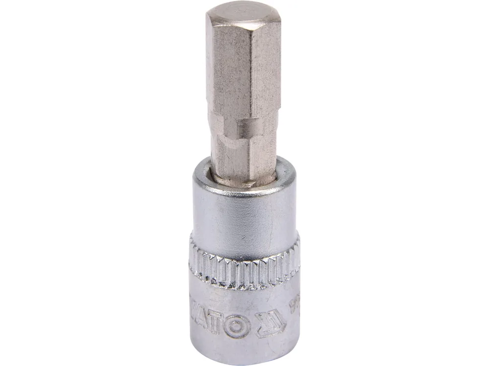 Головка торцева YATO квадрат 1/4 HEX M7, L= 37 мм