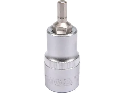 Головка торцева YATO квадрат 1/2 HEX M5, L= 55 мм