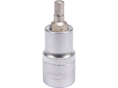Головка торцева YATO квадрат 1/2 HEX M6, L= 55 мм