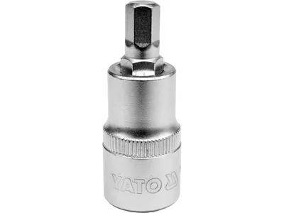 Головка торцева YATO квадрат 1/2 HEX M8, L= 55 мм