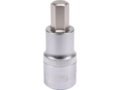 Головка торцева YATO квадрат 1/2 HEX M10, L= 55 мм