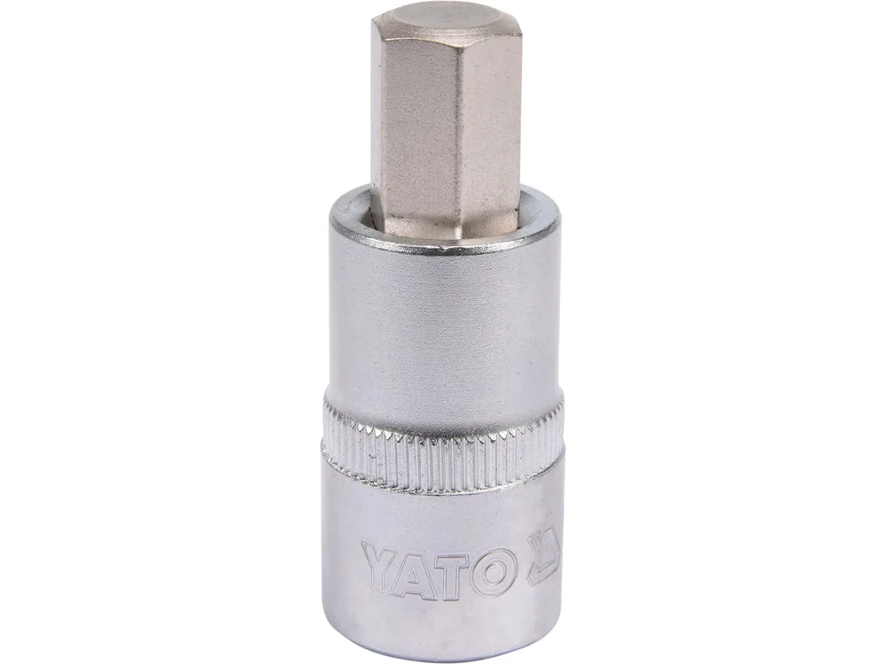 Головка торцева YATO квадрат 1/2 HEX M12, L= 55 мм