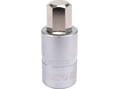 Головка торцева YATO квадрат 1/2 HEX M14, L= 55 мм
