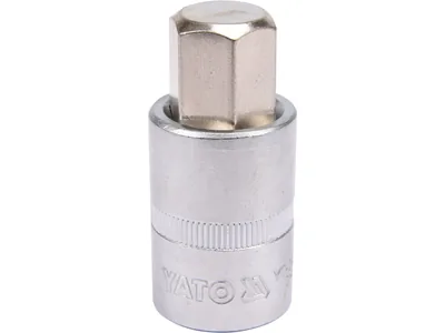 Головка торцева YATO квадрат 1/2 HEX M17, L= 55 мм