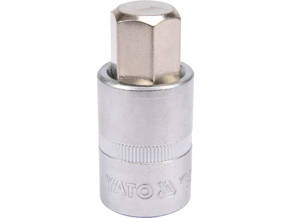 Головка торцева YATO квадрат 1/2 HEX M17, L= 55 мм