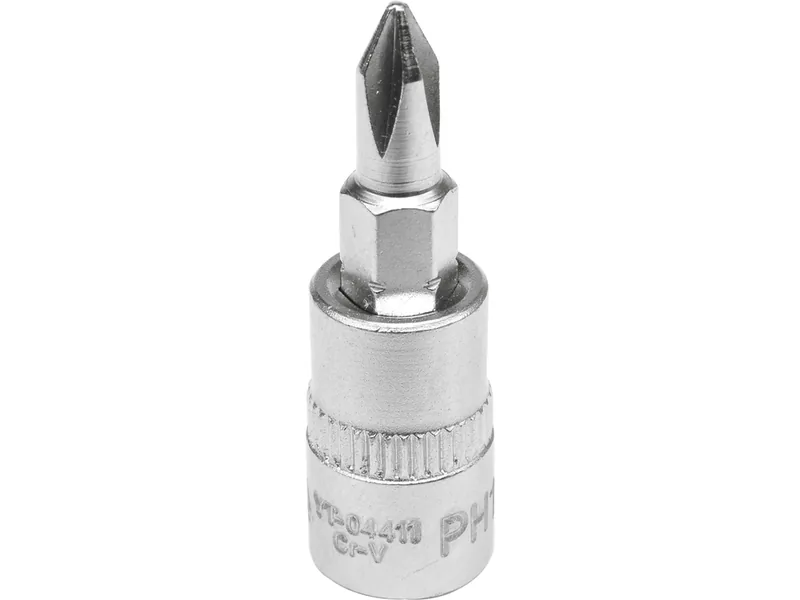 Головка торцева YATO кадрат 1/4 "Philips" PH1, L= 37 мм