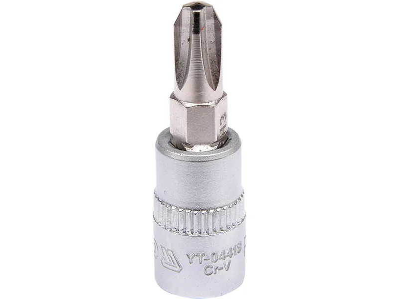 Головка торцева YATO квадрат 1/4 "Philips" PH3, L= 37 мм