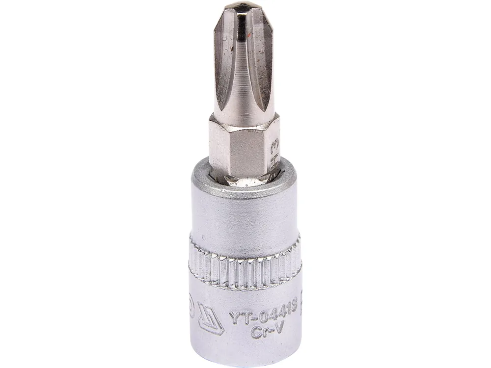 Головка торцева YATO квадрат 1/4 "Philips" PH3, L= 37 мм