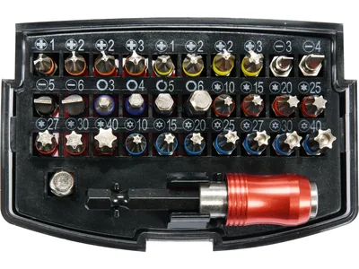 Набір насадок викруткових YATO з тримачем : 1/4", 32 шт.