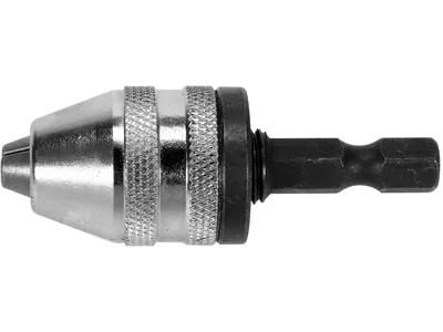 Патрон для дриля YATO : HEX-1/4", Ø=0.5-3 мм, L= 50 мм, металевий