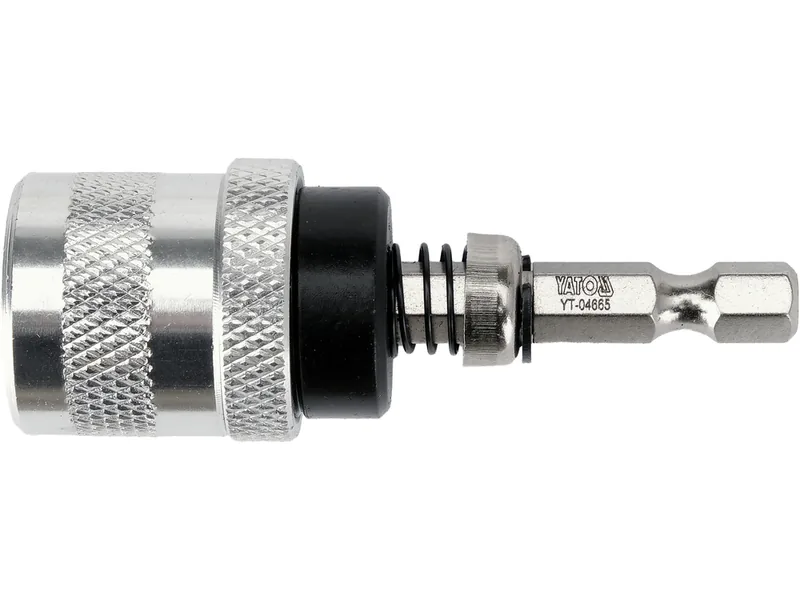Тримач насадок викруткових по г/к плитах YATO: 6-гран. шпиндель- 1/4", L= 75 мм
