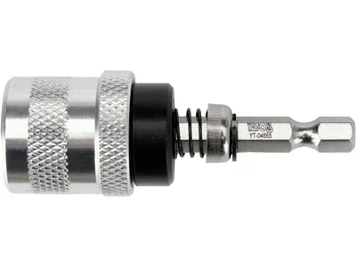 Тримач насадок викруткових по г/к плитах YATO: 6-гран. шпиндель- 1/4", L= 75 мм