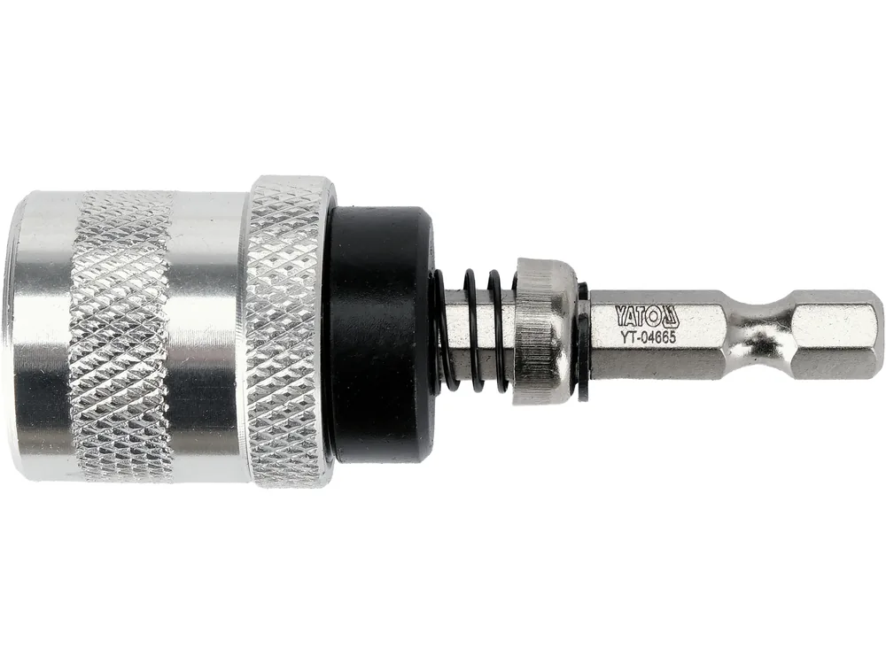 Тримач насадок викруткових по г/к плитах YATO: 6-гран. шпиндель- 1/4", L= 75 мм