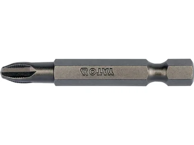 Насадка викруткова з NON SLIP SYSTEM хрестовидним шліцом YATO: PН3 x 50 мм. шпиндель HEX 1/4". 10 шт